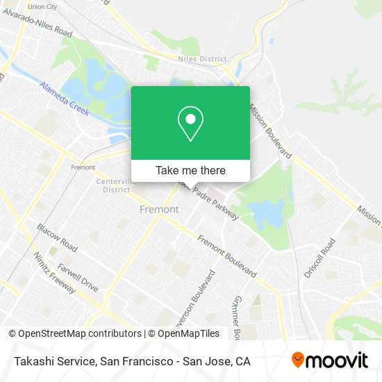 Takashi Service map