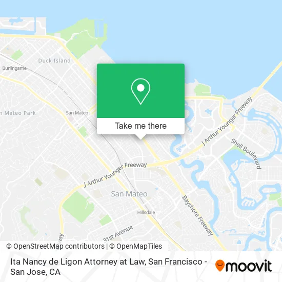 Ita Nancy de Ligon Attorney at Law map