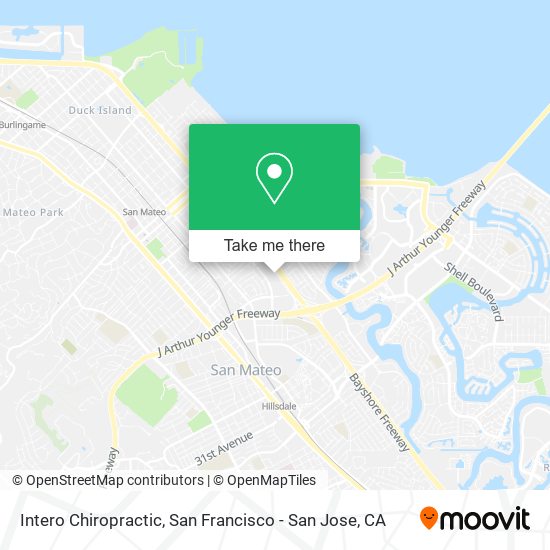 Mapa de Intero Chiropractic