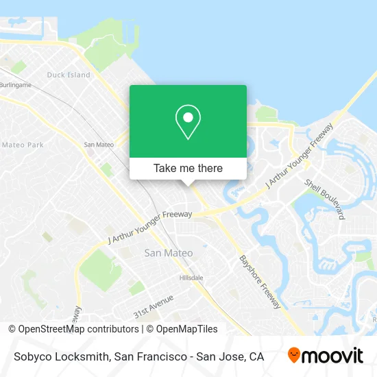 Sobyco Locksmith map