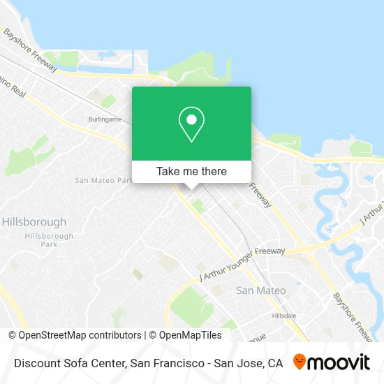 Discount Sofa Center map