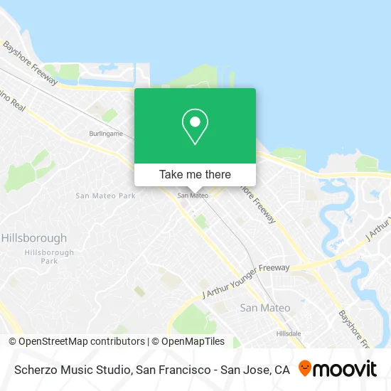 Mapa de Scherzo Music Studio