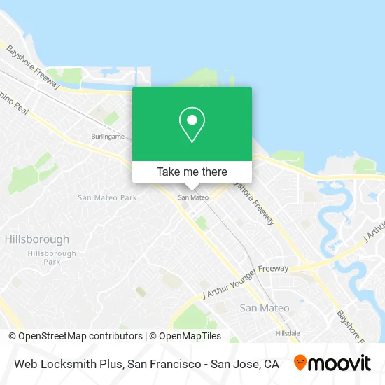 Mapa de Web Locksmith Plus