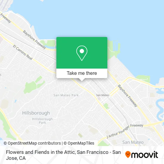 Flowers and Fiends in the Attic map