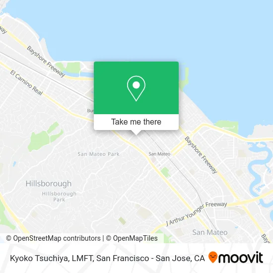 Kyoko Tsuchiya, LMFT map