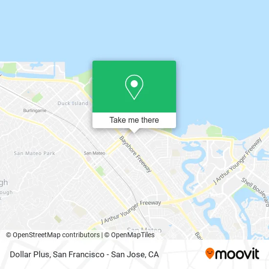 Dollar Plus map