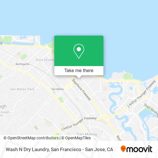 Wash N Dry Laundry map