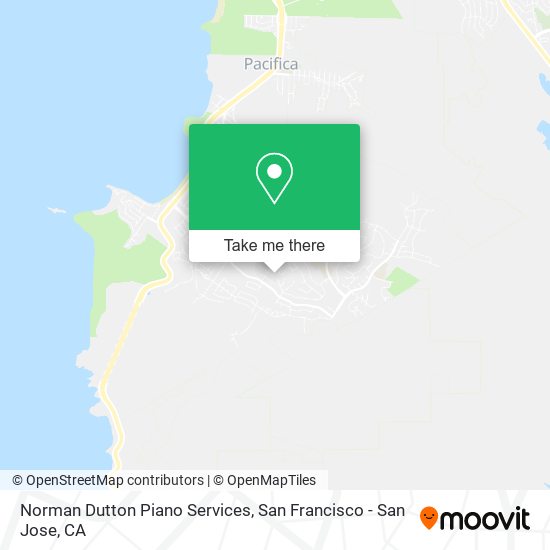 Mapa de Norman Dutton Piano Services