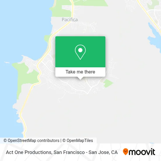 Act One Productions map