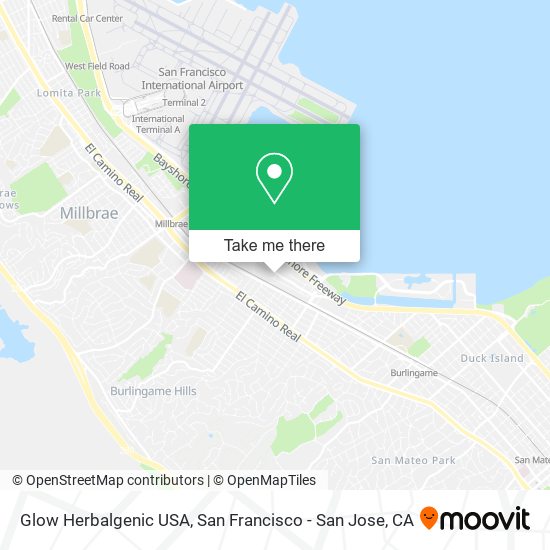 Mapa de Glow Herbalgenic USA