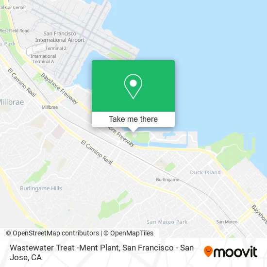 Wastewater Treat -Ment Plant map