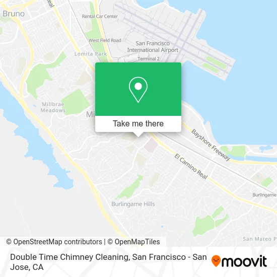 Double Time Chimney Cleaning map