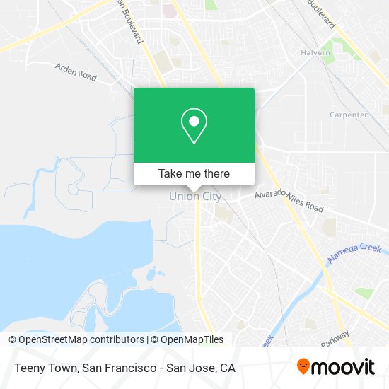 Mapa de Teeny Town