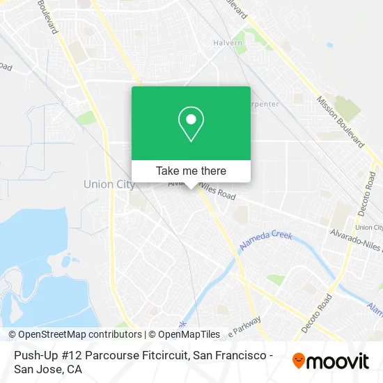 Mapa de Push-Up #12 Parcourse Fitcircuit