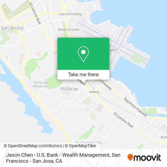Jason Chen - U.S. Bank - Wealth Management map