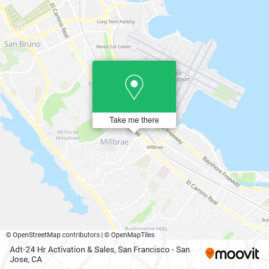 Mapa de Adt-24 Hr Activation & Sales