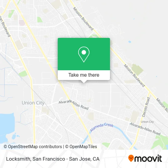 Locksmith map