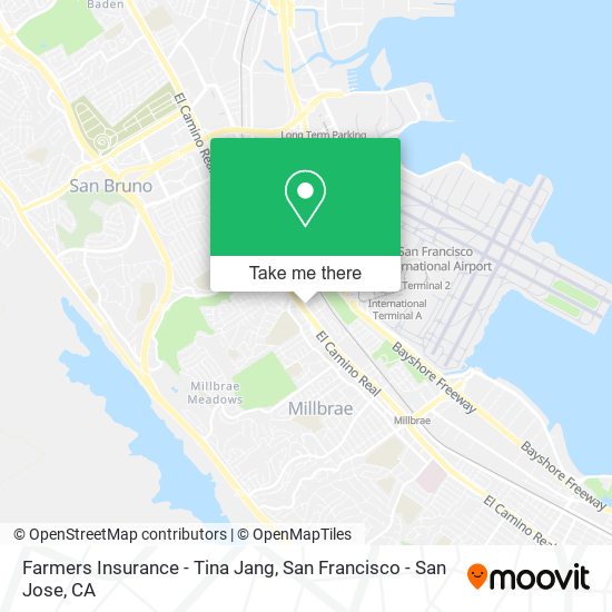Mapa de Farmers Insurance - Tina Jang