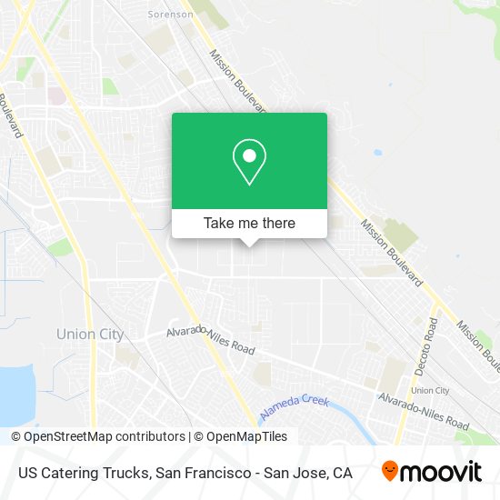 Mapa de US Catering Trucks