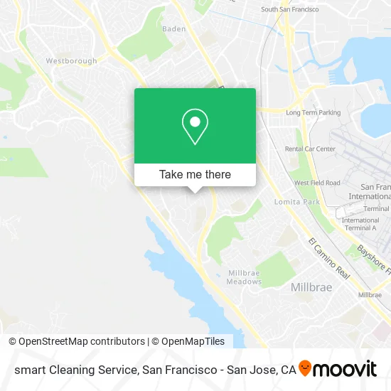 smart Cleaning Service map