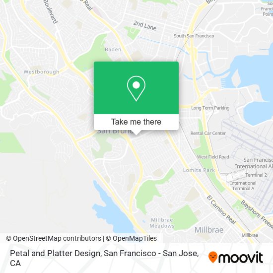 Mapa de Petal and Platter Design