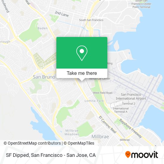 SF Dipped map