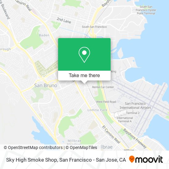 Mapa de Sky High Smoke Shop