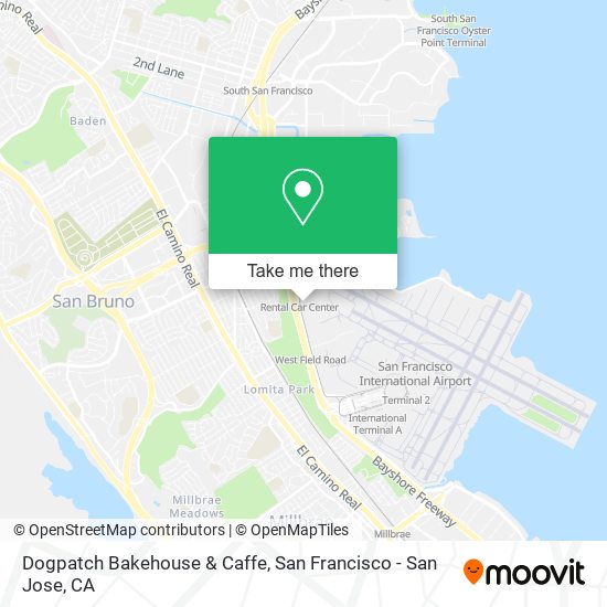 Mapa de Dogpatch Bakehouse & Caffe