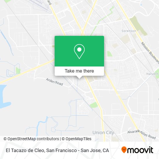 El Tacazo de Cleo map