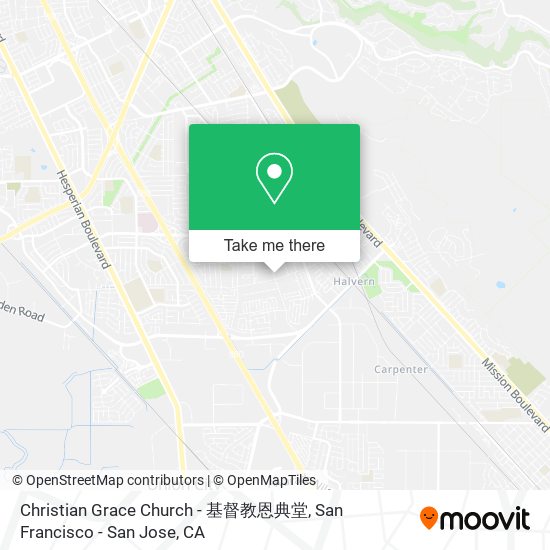 Christian Grace Church - 基督教恩典堂 map