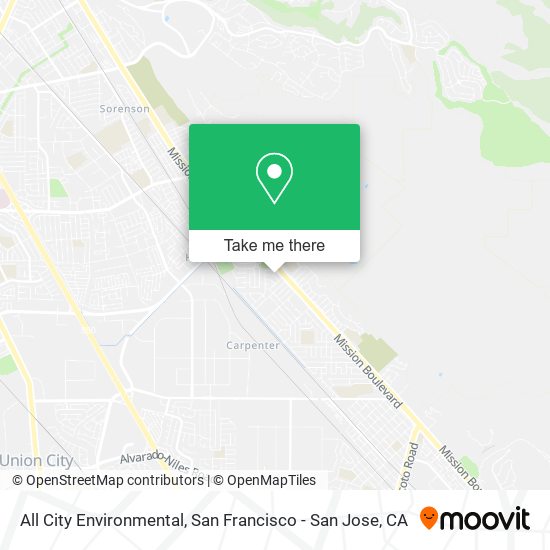 All City Environmental map