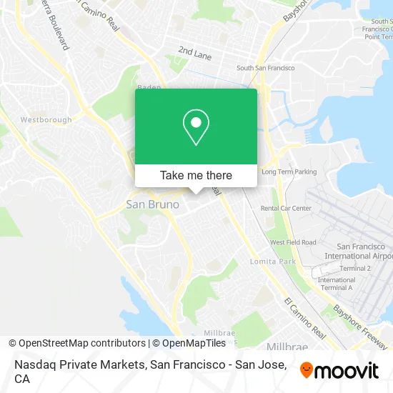 Mapa de Nasdaq Private Markets