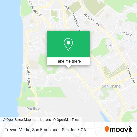 Mapa de Trewio Media