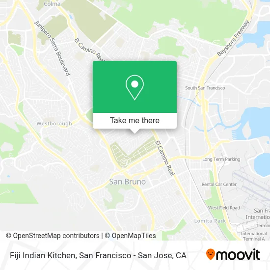 Fiji Indian Kitchen map