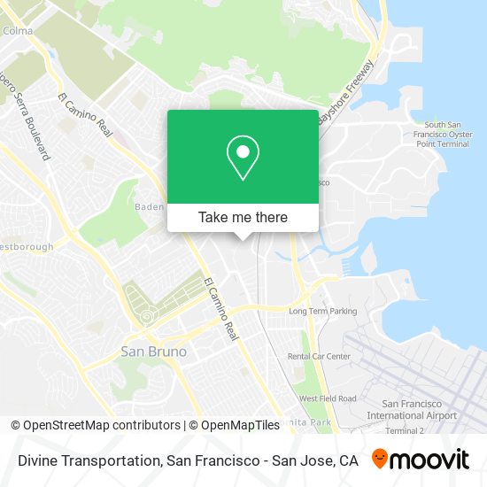 Divine Transportation map