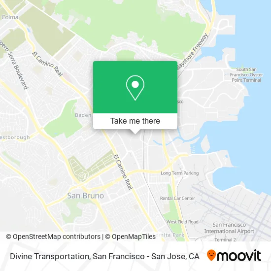 Divine Transportation map