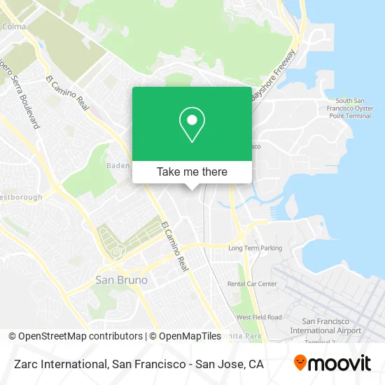 Zarc International map