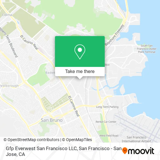 Mapa de Gfp Everwest San Francisco LLC