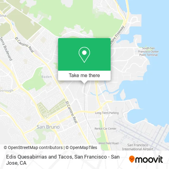 Mapa de Edis Quesabirrias and Tacos