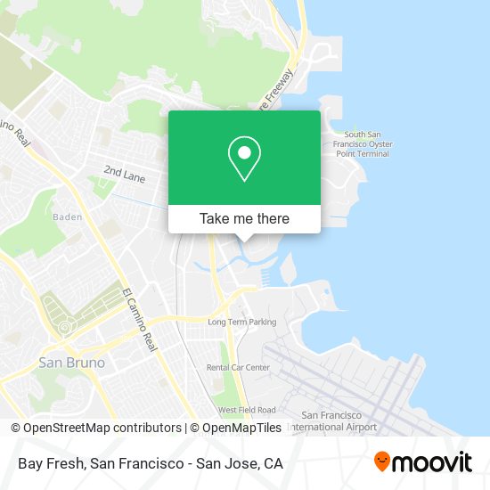 Mapa de Bay Fresh