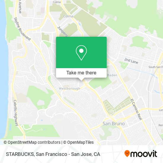 Mapa de STARBUCKS