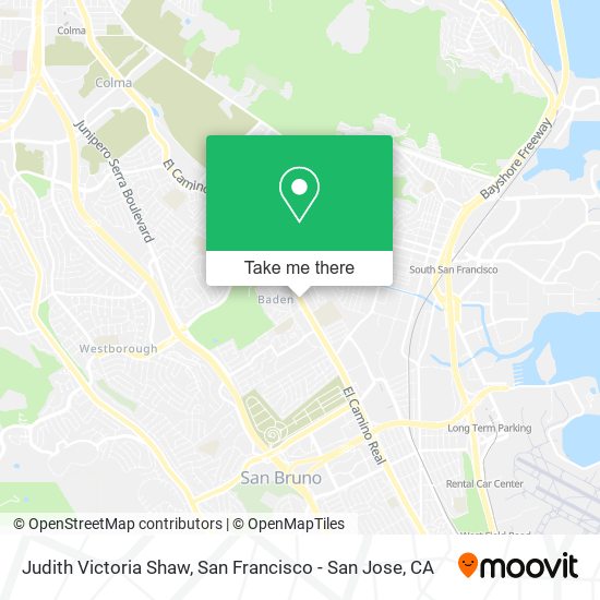 Mapa de Judith Victoria Shaw