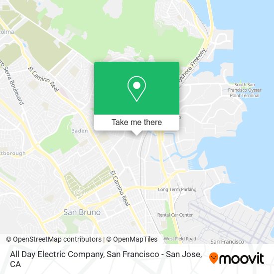 All Day Electric Company map