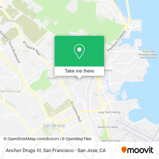 Anchor Drugs III map