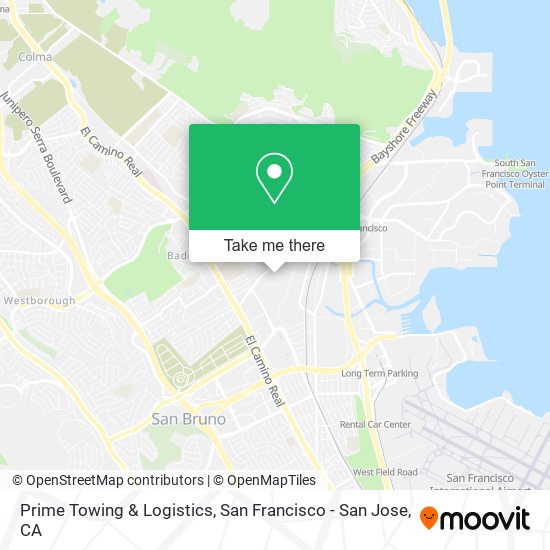 Prime Towing & Logistics map