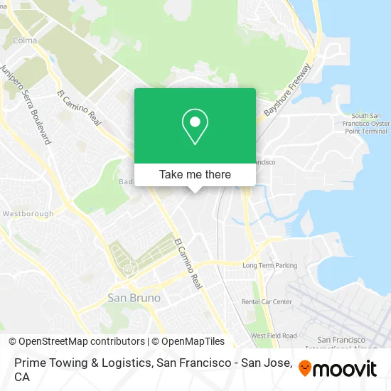 Mapa de Prime Towing & Logistics