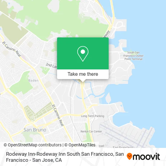 Rodeway Inn-Rodeway Inn South San Francisco map