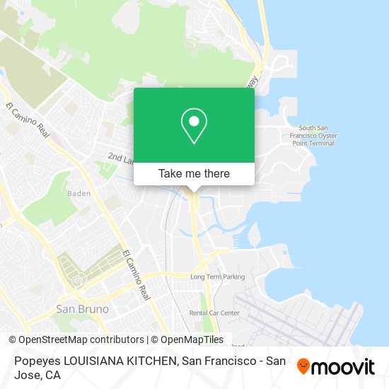 Popeyes LOUISIANA KITCHEN map