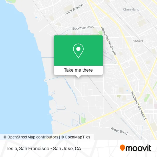 Mapa de Tesla