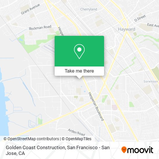 Mapa de Golden Coast Construction